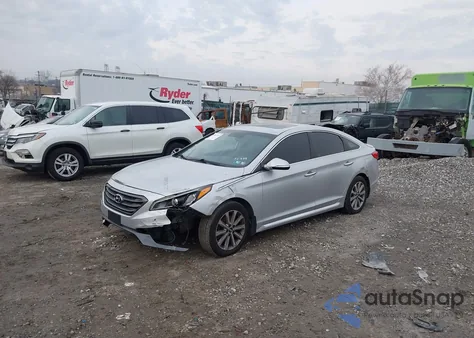 2017 Hyundai Sonata Limited from USA, damaged, VIN 5NPE34AF7HH467194